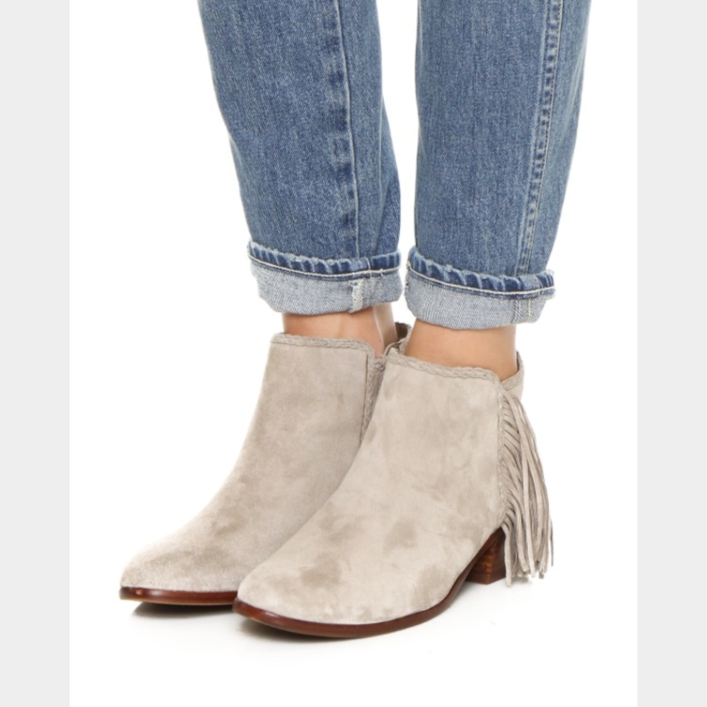 Sam Edelman Paige Fringe Booties