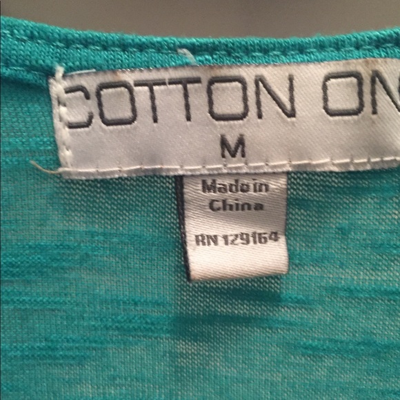 🔥💥Pink and teal Cotton On tank top 🍉 - Picture 4 of 4