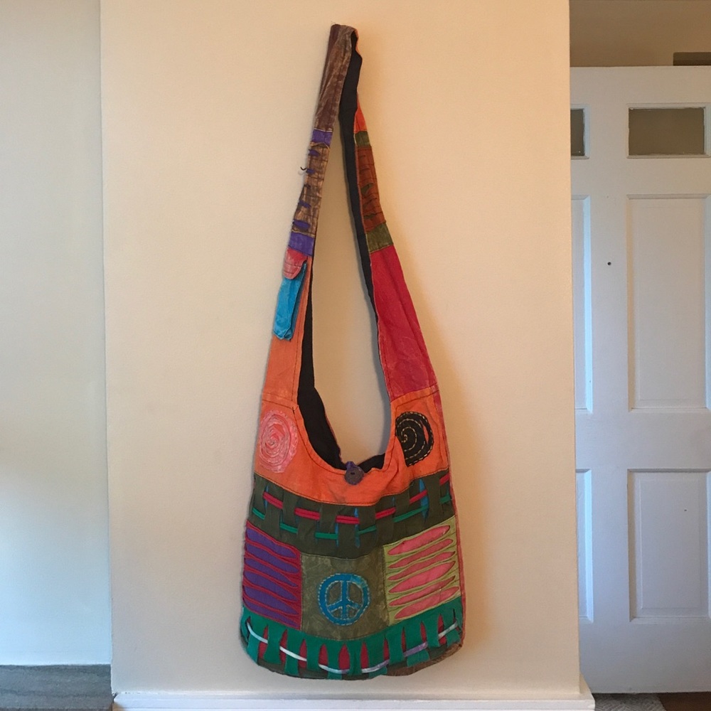Multi-Colored Crossbody Bag