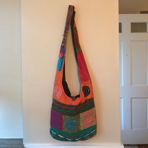 Multi-Colored Crossbody Bag