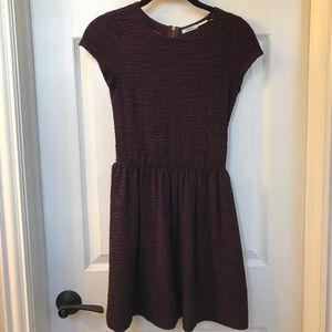 dark purple dress from urban outfitters
