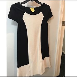 Black and white dress