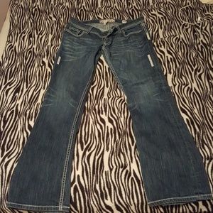 BKE Sabrina style boot cut jeans 30R x 31 1/2