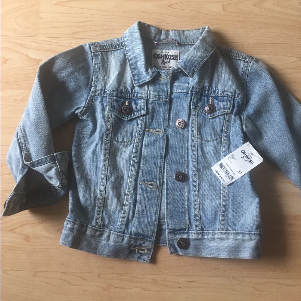 NWT Osh Kosh Denim Jacket