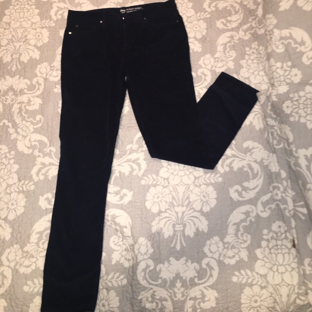 Navy blue GAP corduroy pants
