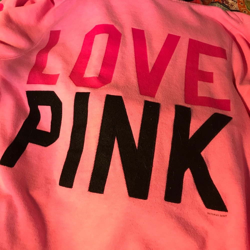 Victoria Secret Pink Zip Up Hoodie