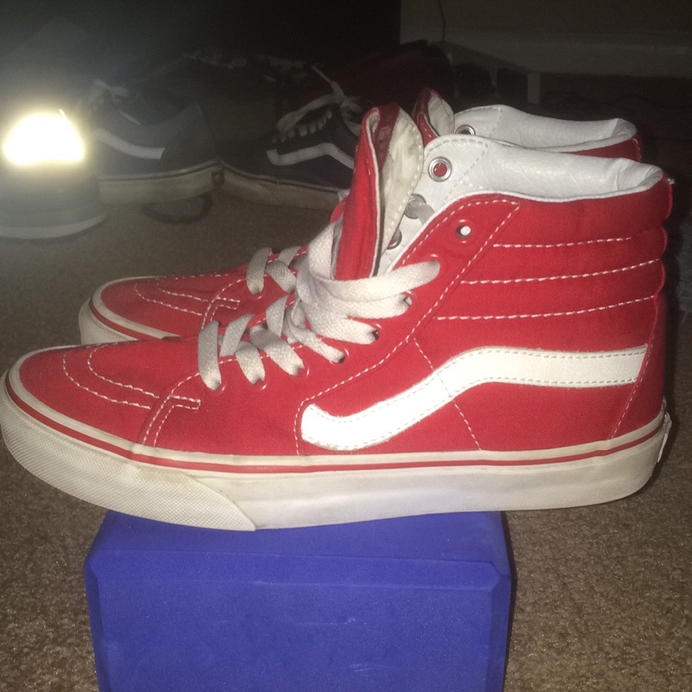 Vans: Sk8-hi Red