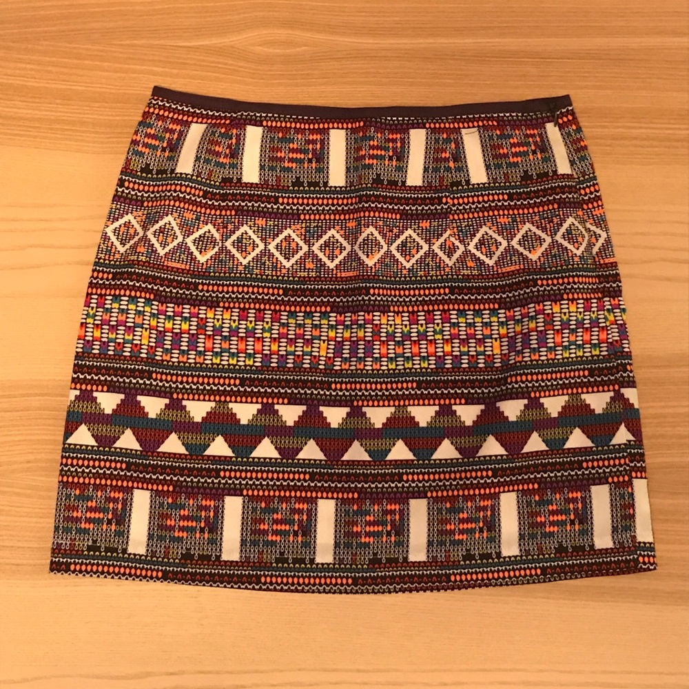 Miami Multicolored Mini Skirt