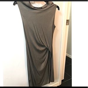 Olive Tank Top Dress