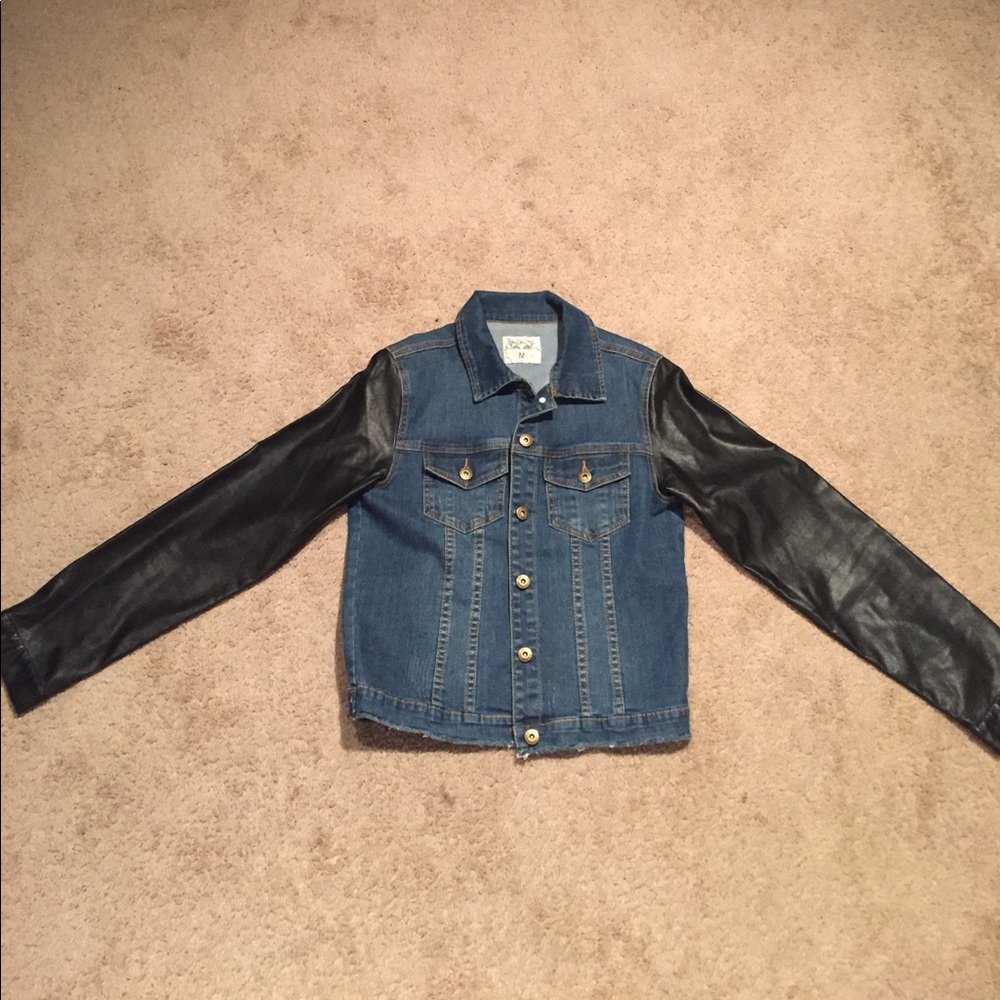 So Nikki Jean and Pleather Jacket