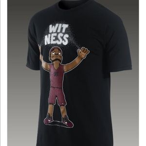 NBA LEBRON JAMES NIKE WITNESS T-SHIRT!!!