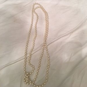 Faux pearls