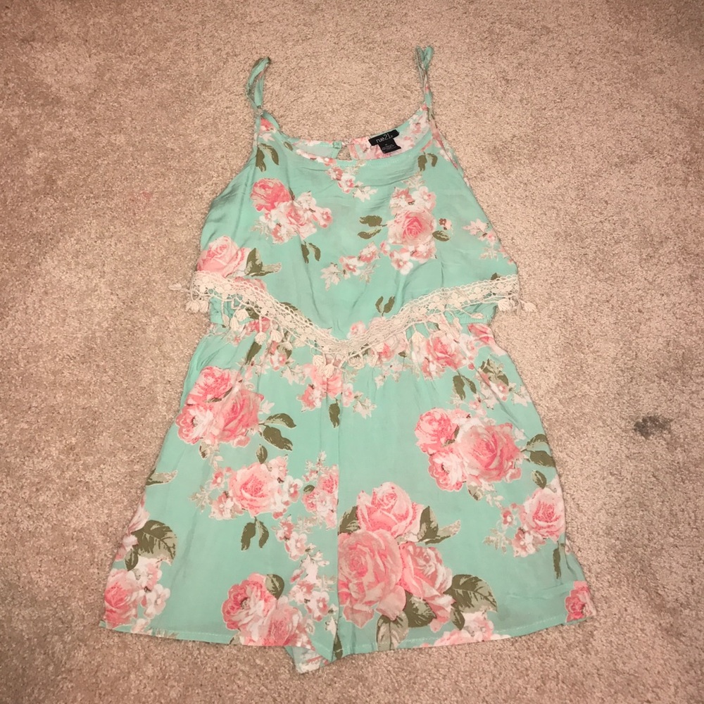 Rue 21 floral romper