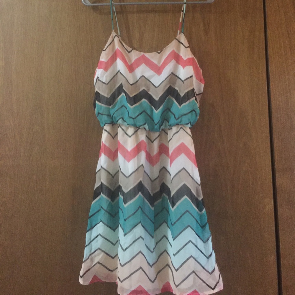 Chevron Charlotte Russe Dress