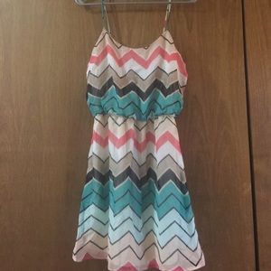 Chevron Charlotte Russe Dress