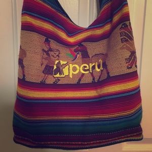 Authentic Peruvian hobo bag