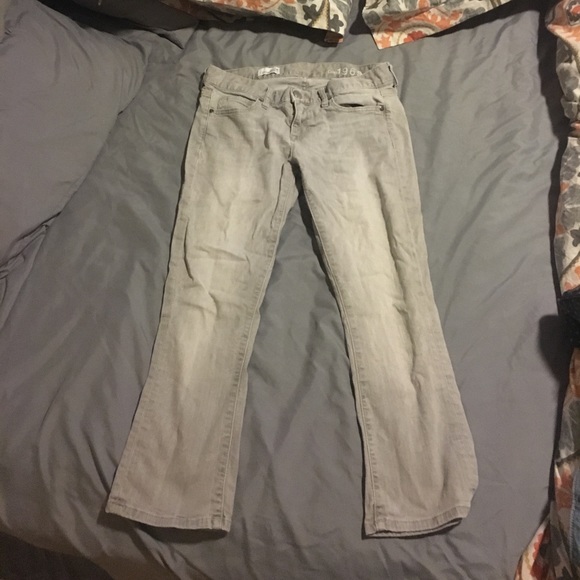 Grey Gap cropped boot capris - Picture 1 of 3
