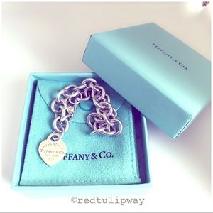 🌹SOLD🌹Tiffany & Co. RTT Mini Heart Tag Bracelet
