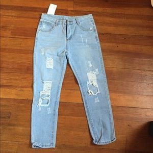 ripped skinny jeans