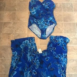 Classic Swimwear by JANTZEN Swimwear Size Large 14