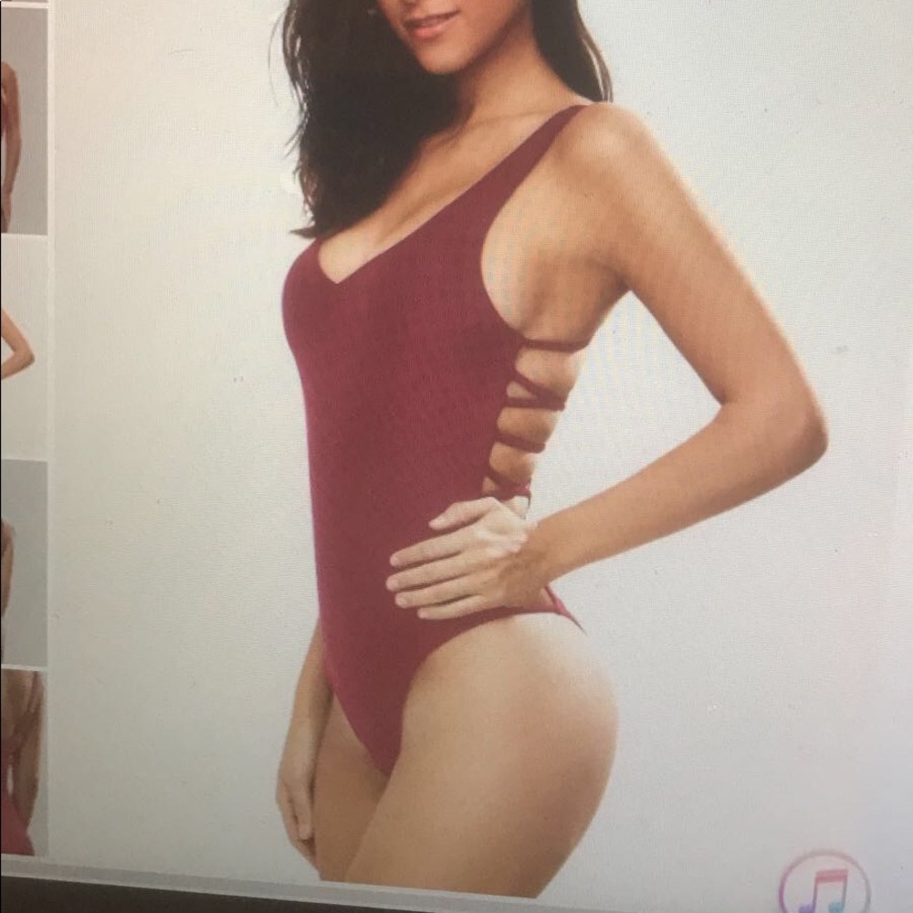 One piece bathing suit