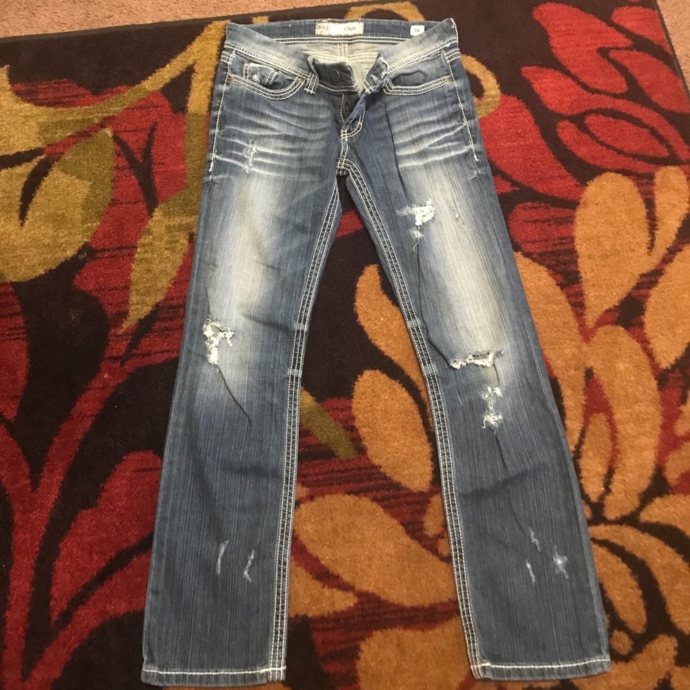 Women's bke crop jeans