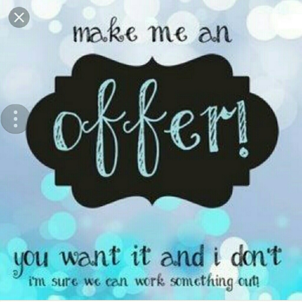 Open to Offers😊