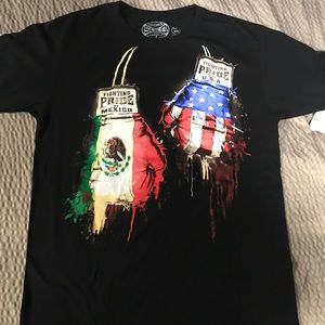 Mexican American boxing shirt