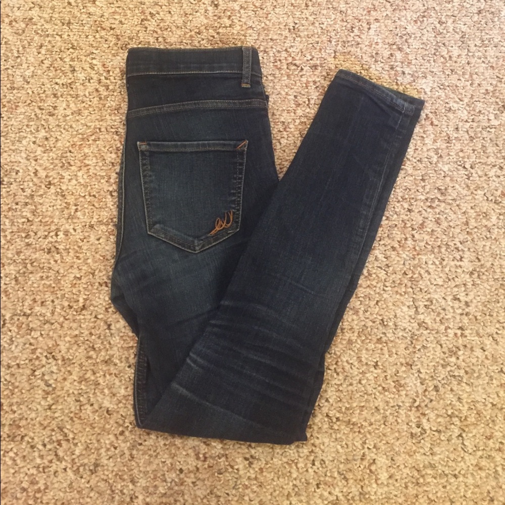 Express High Rise Jeggings Jeans