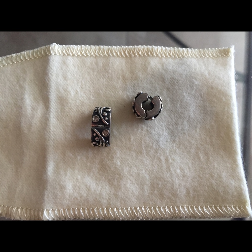 Pandora bracelet separators.