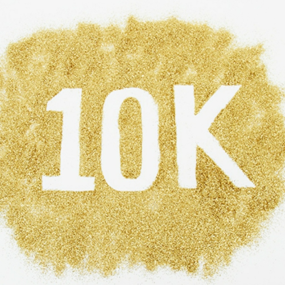 Yayy!!! I reached 10k!!!