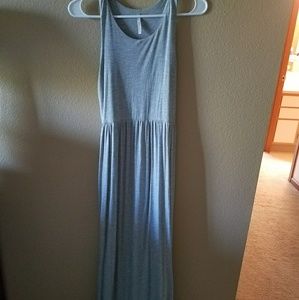 Grey tank dress with pockets!
