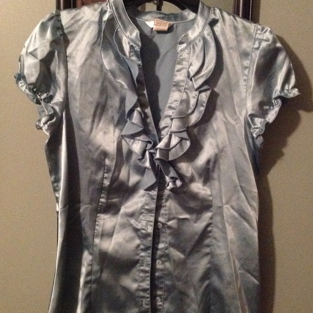 Maurice's real satin dress top