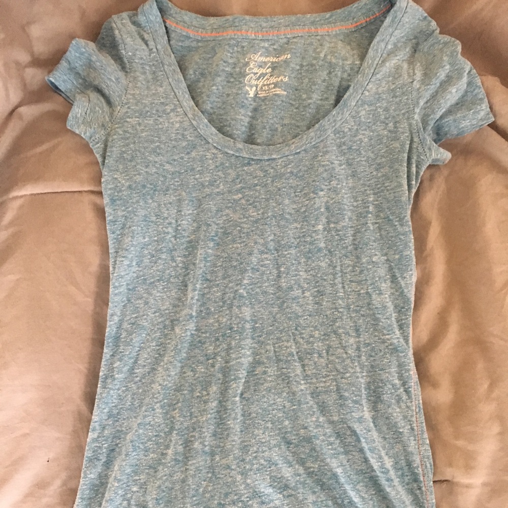 Blue American Eagle shirt