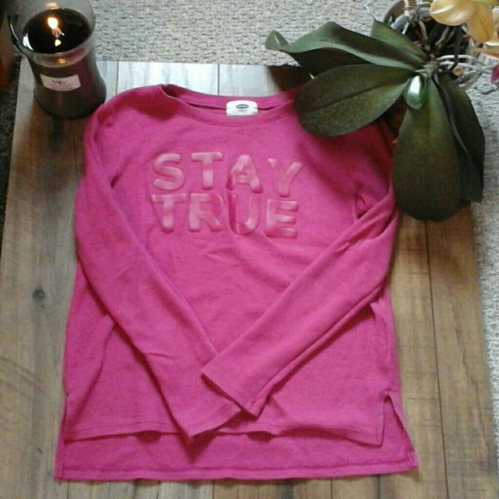 Old Navy STAY TRUE Thermal  Tee