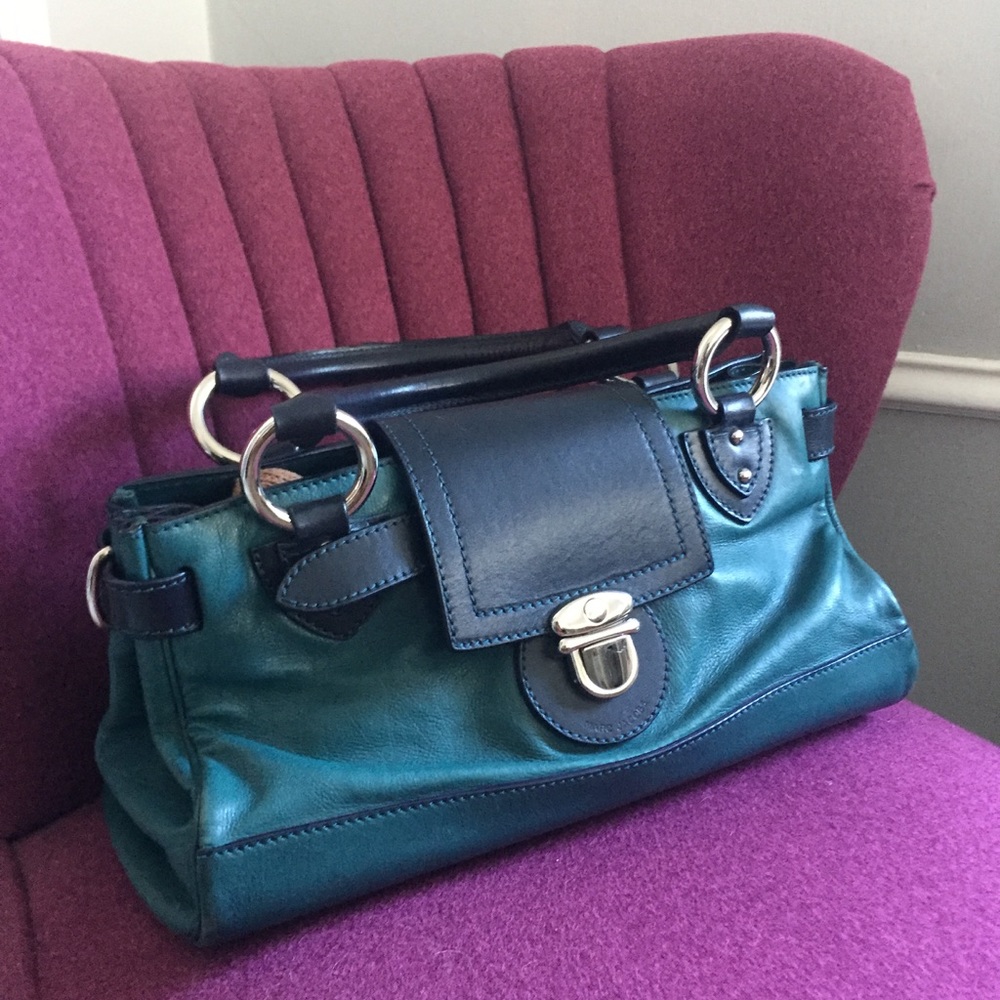 Marc Jacobs calf leather satchel bag