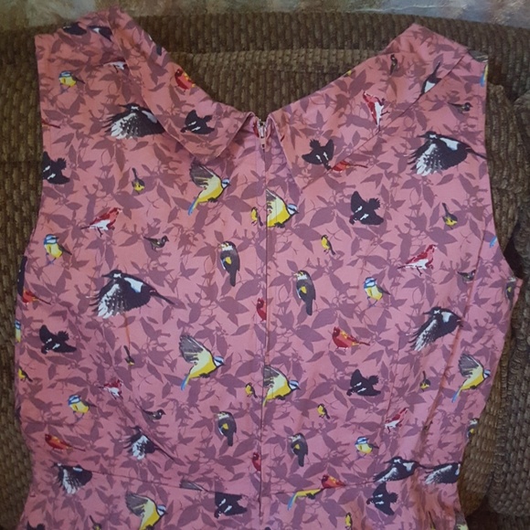 NEW! LINDY BOP PLUS SIZE RETRO FLARED DRESS - Picture 4 of 6