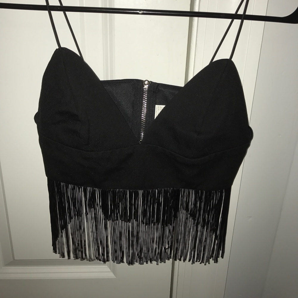 Fringe crop tank