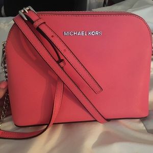 Hot Pink Michael Kors Crossbody Bag