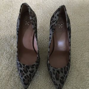 Vince Camuto Animal Print High Heels
