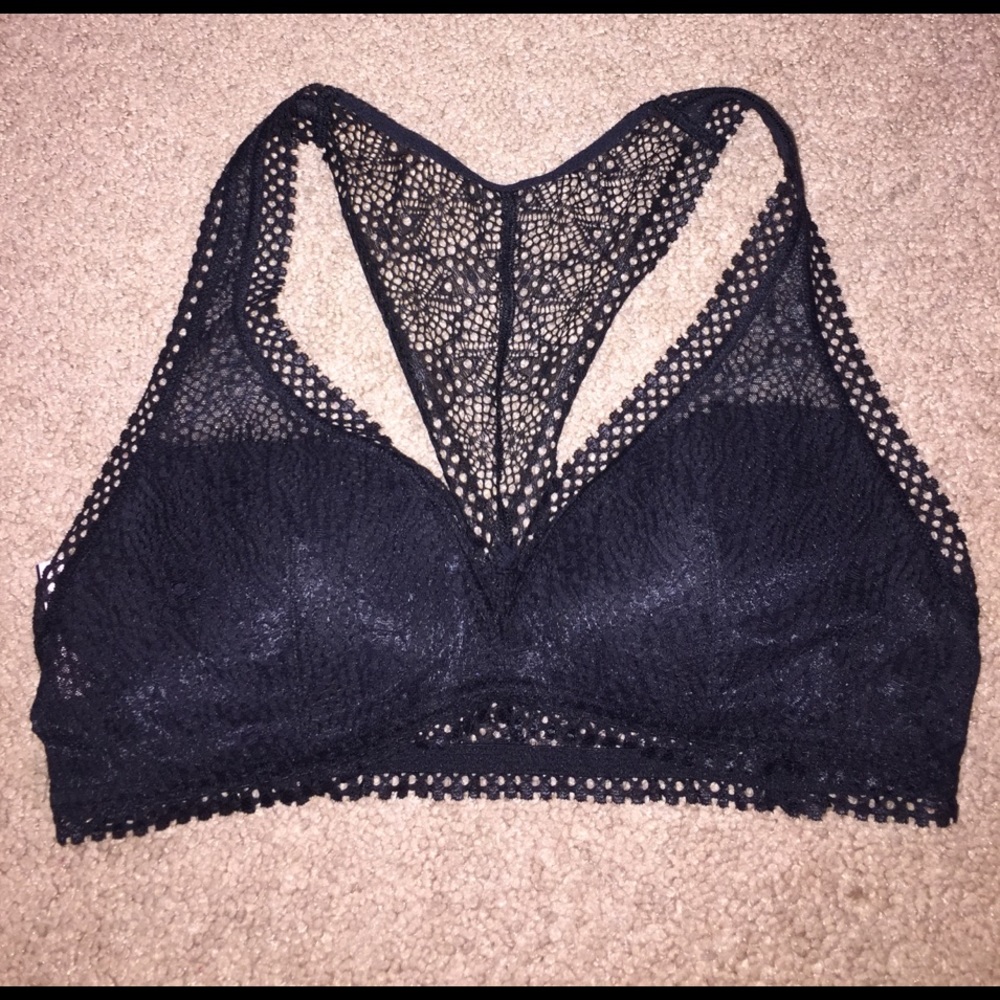 Lacy Victoria's Secret black bralette