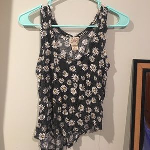 Cute Floral Tank Top