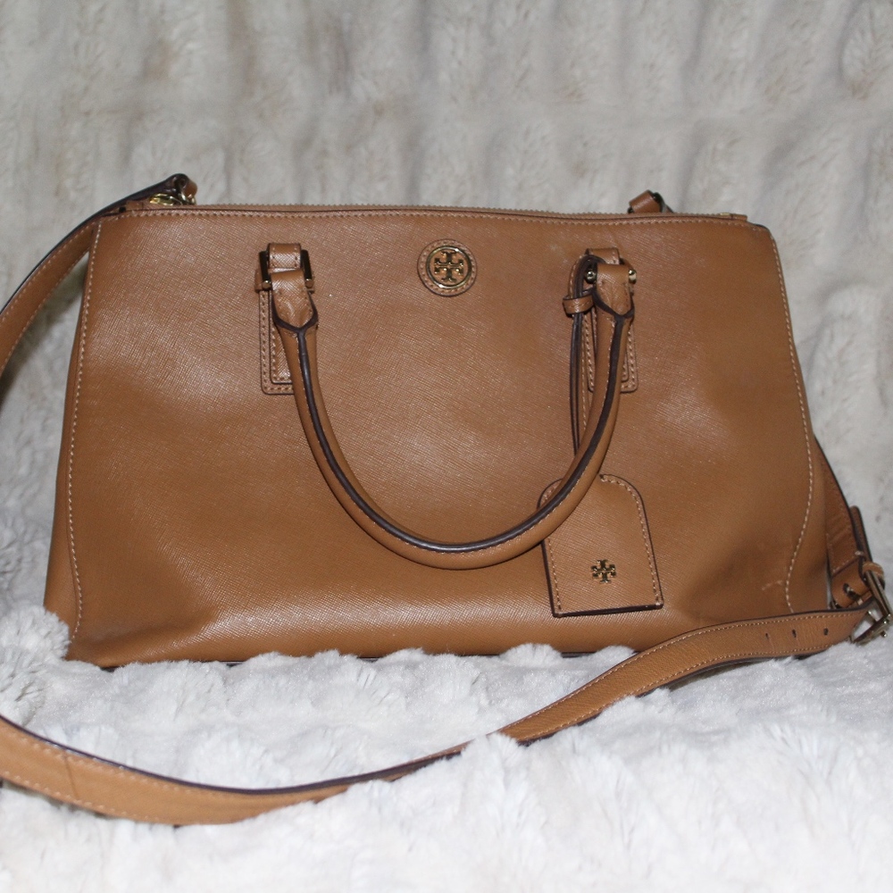Tory Burch Robinson Double Zip Tote