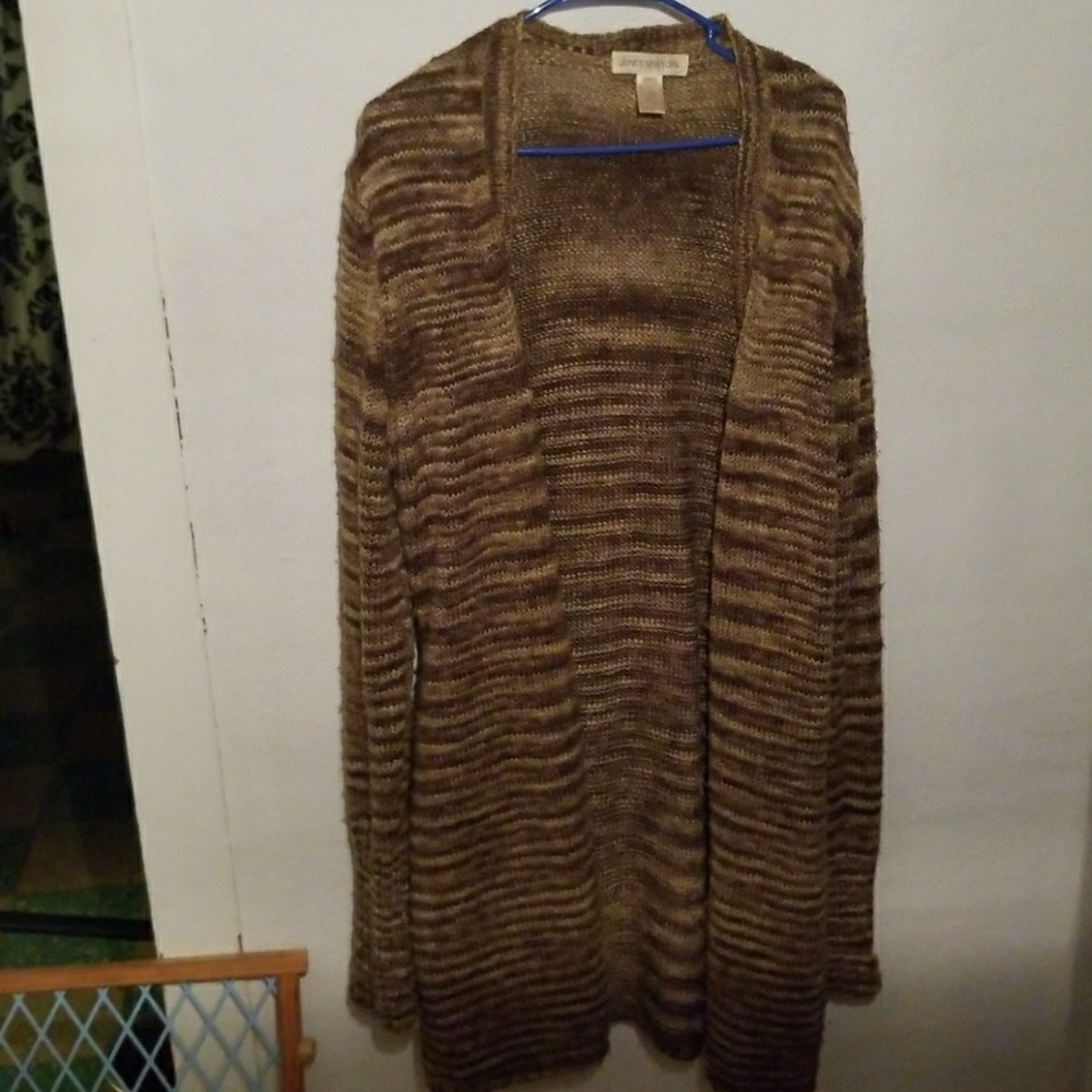 Jones New York Long cardigan sweater