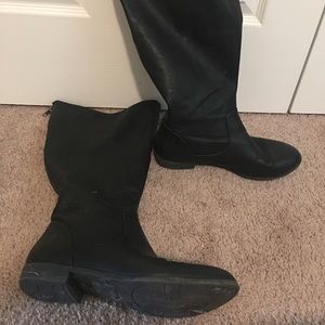 Extra wide calf boots
