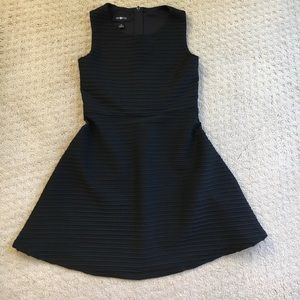 Amy Byer girls fit and flare black dress
