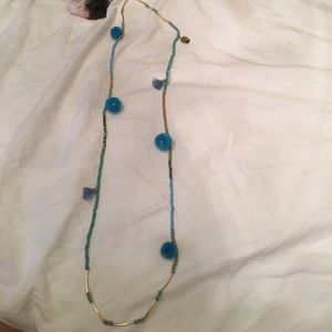 Pom Pom tassel necklace