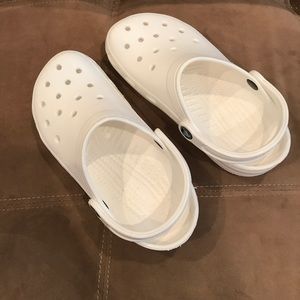 White Crocs