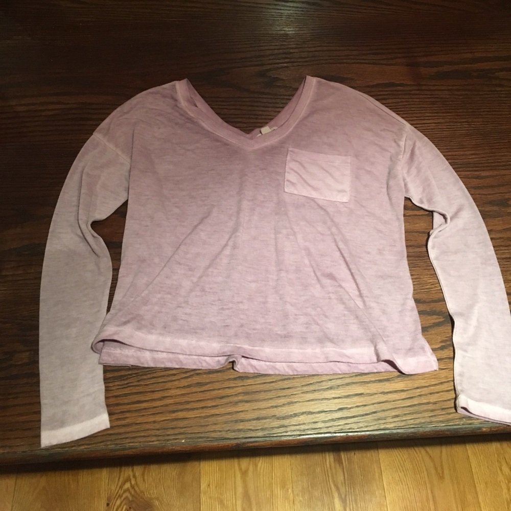 Lilac Long Sleeve Top