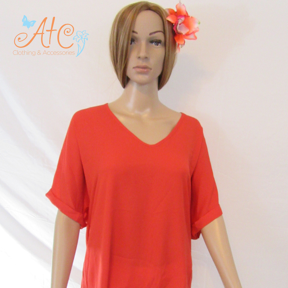 Red Blouse - Picture 3 of 4